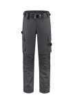 Pracovné nohavice Twill Cordura Stretch unisex pracovné nohavice tmavosivé 55