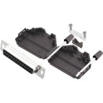 MH Connectors MHDPPK25-DB25S-K sada D-SUB zásuvková lišta 180 ° Pólov: 25 spájkovaný 1 ks; MHDPPK25-DB25S-K