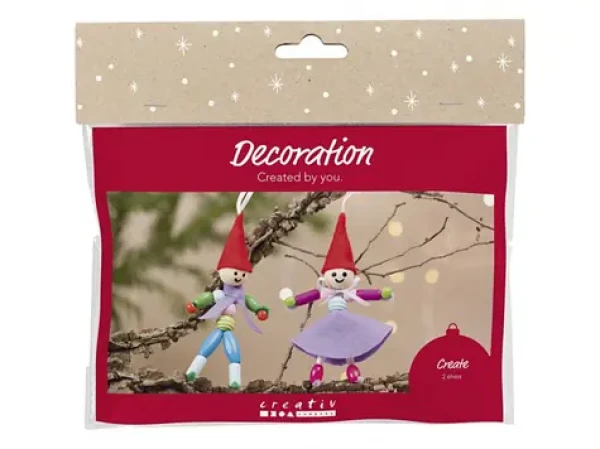 Creativ Company Kreatívna sada Vianoční škriatkovia