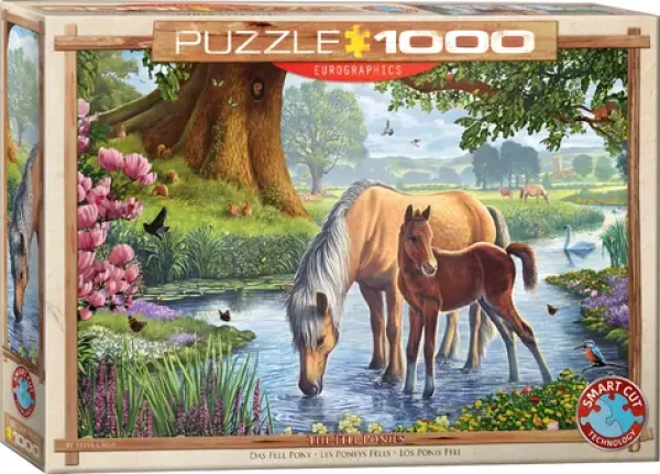 EUROGRAPHICS Puzzle Fellskí poníky