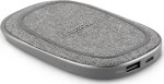 Moshi Porto Q 5K Portable Battery with Built-in Wireless Charger - Nordic Gray
