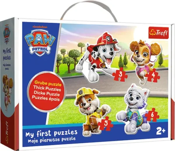 Trefl Puzzle Baby Tlapková patrola 4v1