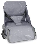 Asalvo ANYWHERE booster BAG-GO 2v1 (podsedák + taška na kočík), humus grey (AS20734)