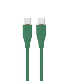 Kábel USB-C (M) - USB-C (M) 1,5 m zelená / Kábel / Nabíjací a dátový (CC-USB2S-CMCM-1.5M-G)