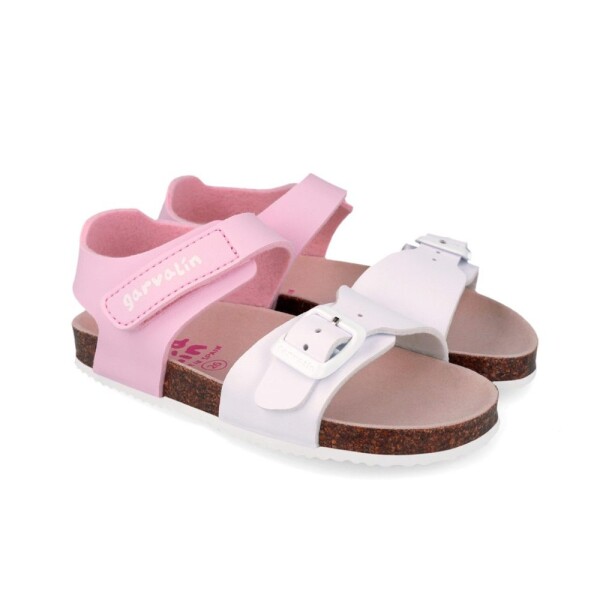 Dievčenské sandále BIO BASICO BLANCO Y ROSA Biomecanics 262468-D113 - 30