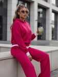 Dámske tepláky SANELIS fuchsiová FashionStreet AY0990 S