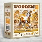 Wooden City Drevené puzzle Elegantný kôň 505 dielikov