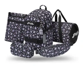 BAAGL SET 5 Skate Kuromi Black / Školský set / batoh, peračník, športová taška, ľadvinka, obal na notebook / GRS