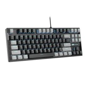 MageGee MK-STAR šedo-čierna / Mechanická klávesnica / US layout / kábel USB-A / RGB podsvietenie (MK-STAR Gb Red)