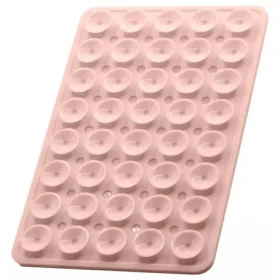 Mobile Origin Sticker Phone Mount O1 svetlo ružová / Silikónový držiak na telefón s prísavkami (MO-SPM-L-PNK)