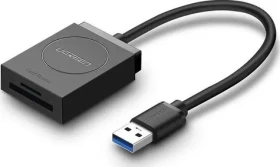 Ugreen čítačka pamäťových kariet USB-A 3.0 (M) - micro SD amp; SD čierna / čítačka kariet (20250B)