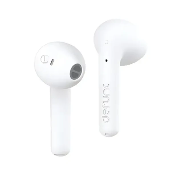 DeFunc True Lite biela / Bezdrôtové slúchadlá / Bluetooth 5.3 / ENC / IPX4 (71464)