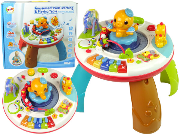 Mamido Interaktívny stolček s pianom chobotnice