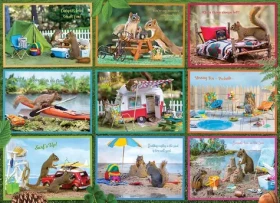 COBBLE HILL Puzzle Veveričky na prázdninách