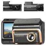 DDPai Z90 Master / Kamera do auta / predná + zadná kamera / 4K/30fps / GNSS / Wi-Fi / superkondenzátor (Z90 Master 3-CH)
