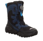Chlapčenské zimné topánky ROCKET Black/Turquoise Gore-Tex, Superfit , 1-000403-0030, tyrkysová - 37