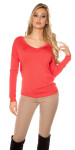 Trendy Koucla pullover with angel wings Einheitsgroesse