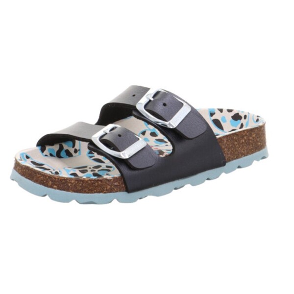 Chlapčenské korkové šľapky Superfit FOOTBAD Black/Multicolored 1-800111-0070 - 31