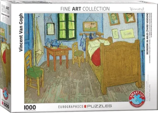 EUROGRAPHICS Puzzle Spálňa v Arles
