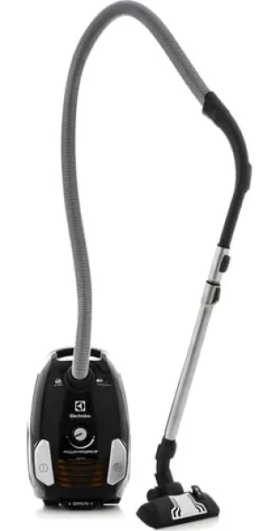 Electrolux EPF63EB-S čierna / Vreckový vysávač / 700 W / 3,5 l / 76 dB / rádius 9 m (EPF63EB-S)
