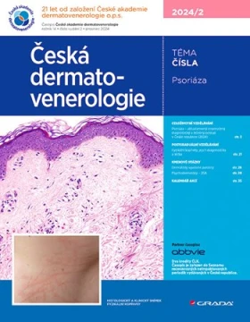 Česká dermatovenerologie 2024/2, Hercogová Třešňák Jana