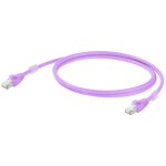 Weidmüller 2701550030 RJ45 sieťové káble, prepojovacie káble CAT 6A S/FTP 3.00 m fialová 1 ks; 2701550030