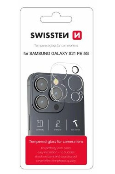 Swissten Ochranné sklo šošoviek fotoaparátu pre Samsung Galaxy S21 FE (94500201)