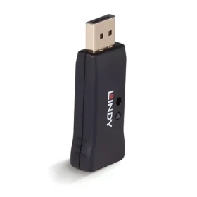 Lindy 32118 DisplayPort 1.4 EDID Emulator čierna / Adaptér / 7680x4320 / 32,4 Gbit/s / HDCP (32118)