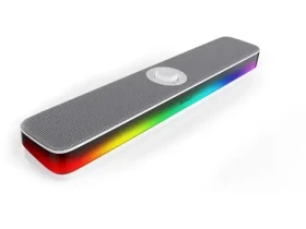 A4Tech Bloody S10 biela / Soundbar / Bluetooth 5.3 / USB / 2x5W / RGB (S10-WH)