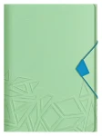 Leitz UrbanChic zelená / Doska s chlopňami / PP / A4 (46490050)