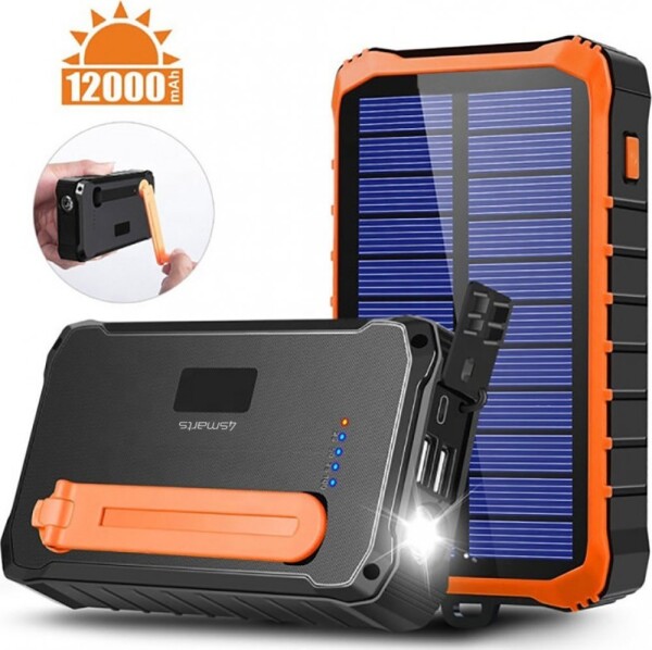 4smarts 4smarts Solar Powerbank Prepper 12000mAh