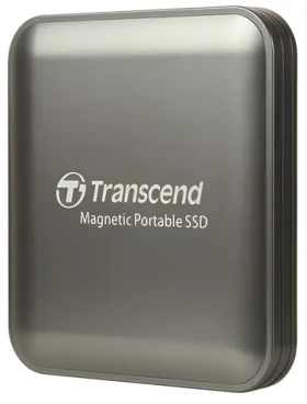 Transcend ESD420C 1TB šedá / Externý SSD disk / USB 20Gbps Type C / 2000MB/ R / 2000MB/W / Magsafe (TS1TESD420C)