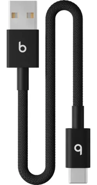 Beats kábel USB-A (M) - USB-C (M) 20 cm čierna / opletený (MEQL4EE/A)
