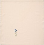 Ib Laursen Látkový obrúsok s výšivkou Flora Blue Cornflowers