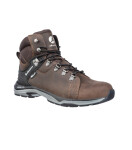 BRIONE CTX MID unisex členok tmavohnedý 37