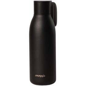 Muggo UV sterilizačná termoska čierna / 750 ml / 220 mAh / vodeodolnosť: IPX7 / LCD displej / výdrž batérie: až 30 dní (OUI-MUGGOUVCBK)