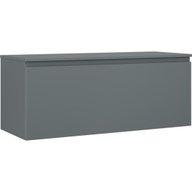 MEXEN/S - Orio kúpeľňová skrinka pod umývadlo 120 cm s doskou, 1 šuplík, grafit mat 91A10-12047-1-BFC66