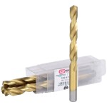 KS Tools 3304120 HSS TIN-TIP sada špirálových vrtákov do kovu, 12 mm, 5 ks; 3304120