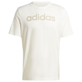 Adidas Essentials Single Jersey Lineárne vyšívané logo Tee M IS1345 Muži M