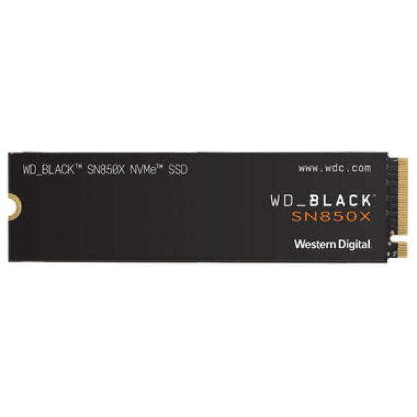 WD Black SN850X 4TB / M.2 SSD 2280 / NVMe PCIe 4.0 4x / TLC / čítanie:7300MBs / zápis:6600MBs / 5y (WDS400T2X0E)