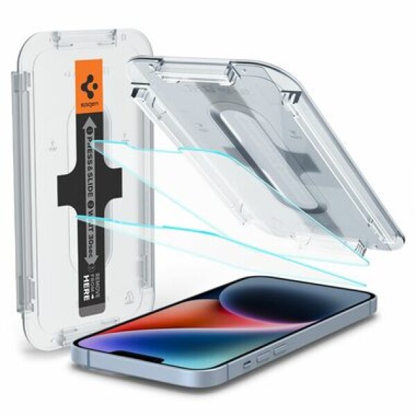 Spigen Glass tR EZ Fit HD Ochranné sklo pre Apple iPhone 14/13/13Pre transparentné (AGL03724)