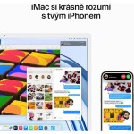 Apple iMac 24" M3 (2023) 8GPU/8GB/256GB strieborný