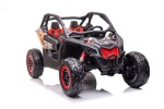 Mamido Elektrické autíčko Buggy Can-Am 2x24V 2x240W červeno-červené