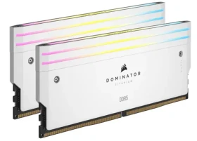 Corsair Dominator Titanium White 48GB (2x 24GB) DDR5 6000MHz/CL30/DIMM/RGB/XMP/1.4V (CMP48GX5M2B6000C30W)