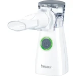 BEURER IH57 biela / Ultrazvukový inhalátor / zásobník účinnej látky 8 ml / 0.4 ml-min / 1800 mAh / 1.5 W (4211125601423)