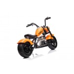 Mamido Detská elektrická motorka Chopper Warrior 36V oranžová