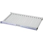 DIGITUS pevná polica pre rack hl.1000mm sivá 483x720x50, 100 kg (DN-19 TRAY-1-1000)