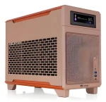 Thermaltake TR100 svetlo hnedá / Skriňa / mini ITX / 2x USB-A / 1x USB-C / bez zdroja (CA-11A-00SGNN-00)