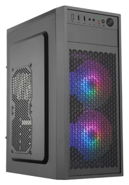 Eurocase ML N6-530B ARGB čierna / Skriňa / ATX / 1x USB-C / 2x USB-A 3.0 / bez zdroja (P001039859536)