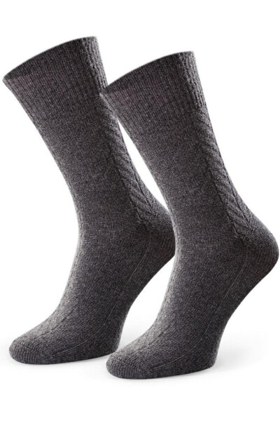 Pánske vlnené ponožky 093 GRAFITOVÁ MELANŽ 41-43